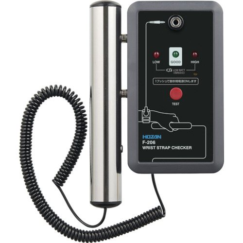 [中断]带有校准证书的Hozan Wrist表带检查器
腕带检查器 F-206-TA