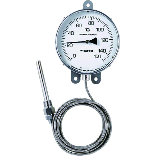 佐藤　隔测式温度计　ＬＢ－１５０Ｓ　－５０～５０℃　（３０２０－５５）　
Remote Sensing Dial Thermometer Model LB-150S (Stock item) LB-150S-1