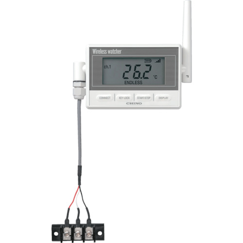        带有监视功能的Chino Wireless Logger接收器以太网连接发射器PT100
记录器 MD8014-P00