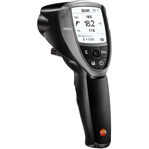 Testo红外辐射温度计Testo 835-H1（带气温和湿度传感器）
红外温度计 TESTO835-H1