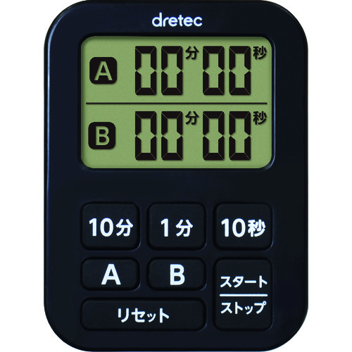 [中断] Dretec迷 双计时器黑色
计时器 T-548BK