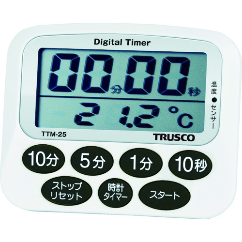 [停产]带温度计的Trusco计时器
DIGTAL计时器 TTM-25