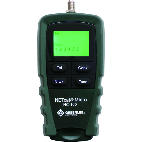 [中断] Goodman Cable Searcher LCD显示LAN，电话，同轴测试仪NC100
结构化接线测试人员 NC100