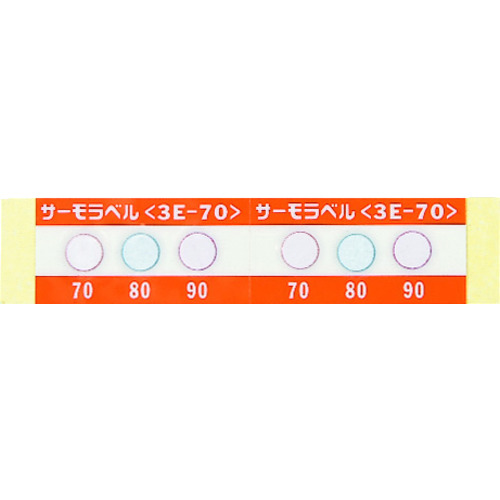 Nichio Giken -3点热标签显示室外兼容类型不可逆的40度（每盒20张）
热标签3E 3E-40