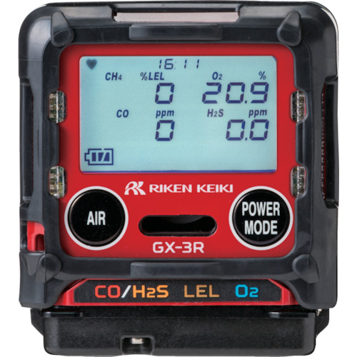 Riken亲自安装的多气探测器GX-3R C型甲烷规格
 便携式气体监视器 GX-3R-C-CH4