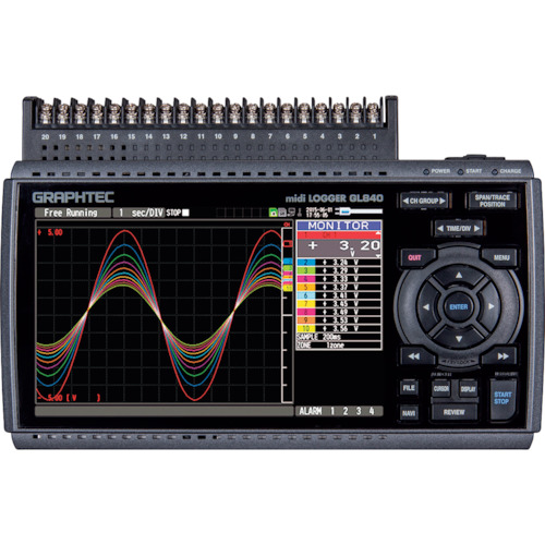 [停产] Yamato GraphTech Midi Logger GL840-M绝缘多通道方便的记录器 GL840-M