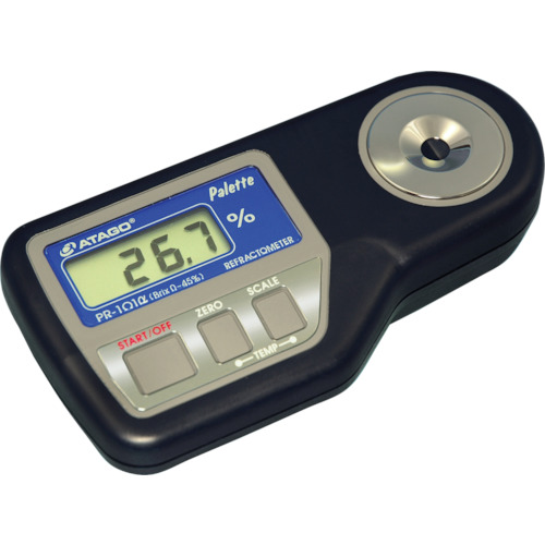 atago数字糖表
自动温度补偿类型数字折光仪 PR-101A