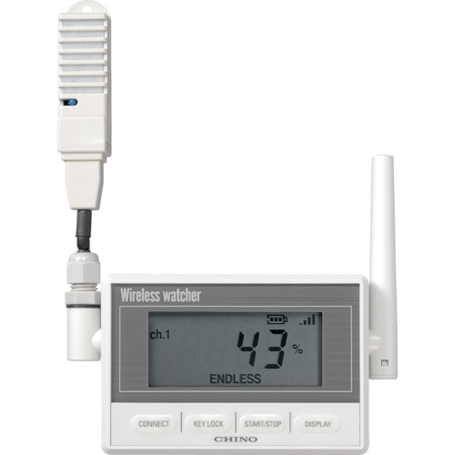 带有监视功能以太网连接的发射器温度和湿度传感器测量温度范围-20.0至60.0℃
记录器 MD8012-N00