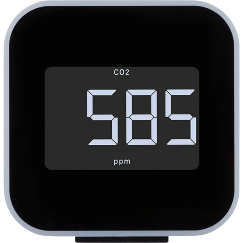 国王吉姆二氧化碳监测器，促进通风 - 黑色
（CO2）监视器 CD20-BK