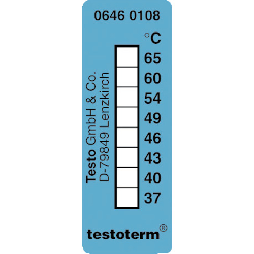 [中断] Testo温度计胶带
温度计条 0646.0108 +37-+65