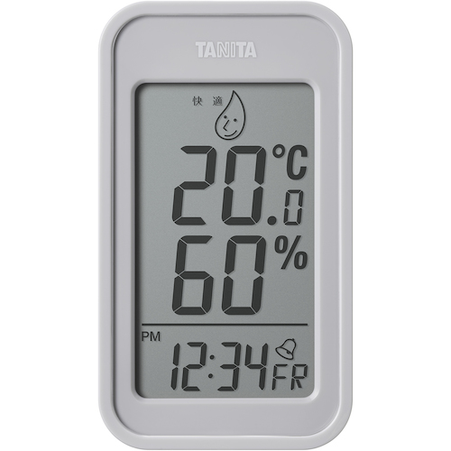 ＴＡＮＩＴＡ　温湿度计　ＴＴ－５８９－ＧＹ　
Digital Hygrometer TT-589-GY