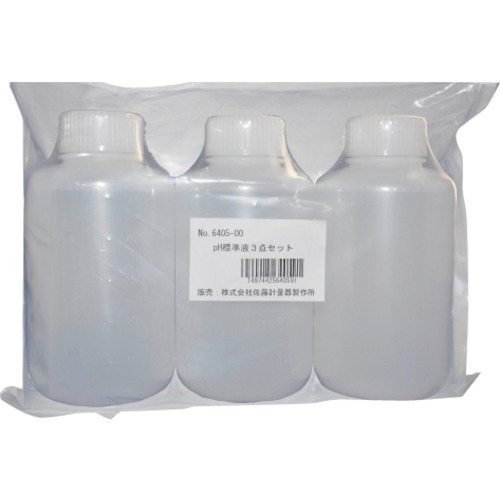 SATO pH标准解决方案3件套件（pH 4.01/6.86/10.01）（6405-0
校准介质 6405-00