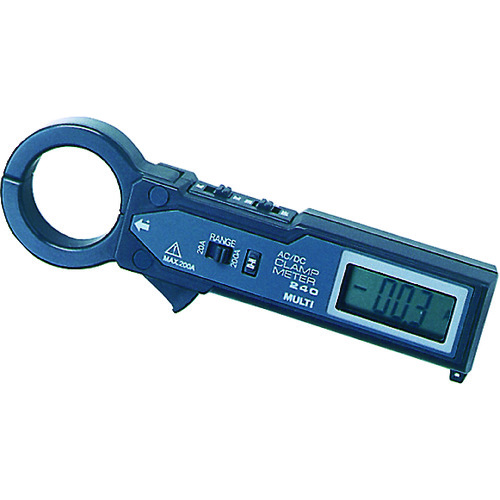 [停产]多数字夹具仪，AC和DC夹具型Ammeter，DC Current 200A，AC Current 200a 200a
数字迷 夹计 MODEL-240