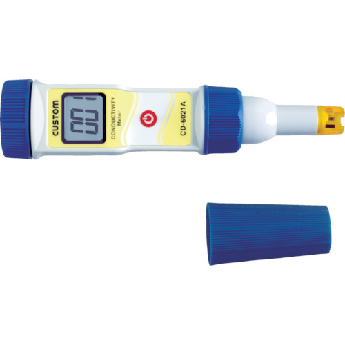 ＣＵＳＴＯＭ　防水型导电率计　
Conductivity Meter CD-6021A