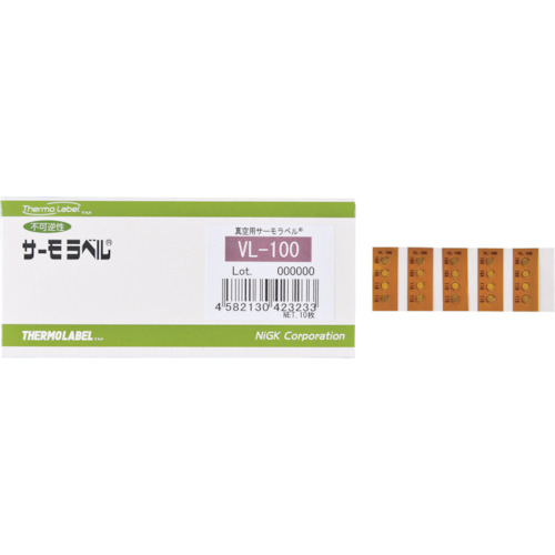 Nichiotsu Giken -4点真空热标记显示不可耐用性120度
真空热标签 VL-120