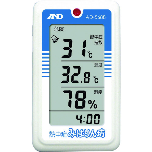 A＆D Heatstroke Miharin AD5688 General（ISO）校对（检查报告 +培训系统图）
热湿度计 AD5688-00A00
