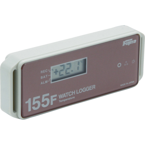 带有显示（Felica类型）的Fujita温度数据记录仪
观看记录仪 KT-155F