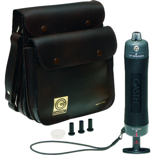 Gastec燃气收集器套件（肩类型）GV-100L
用于检测器管的SAPMPLING泵 GV-100LS