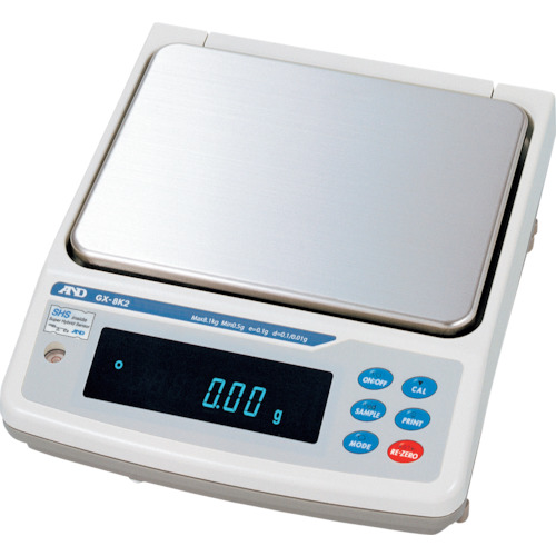 [停产] A＆D智能范围具有内置重量，用于校准通用电子平衡0.01g
电子平衡 GX8K2