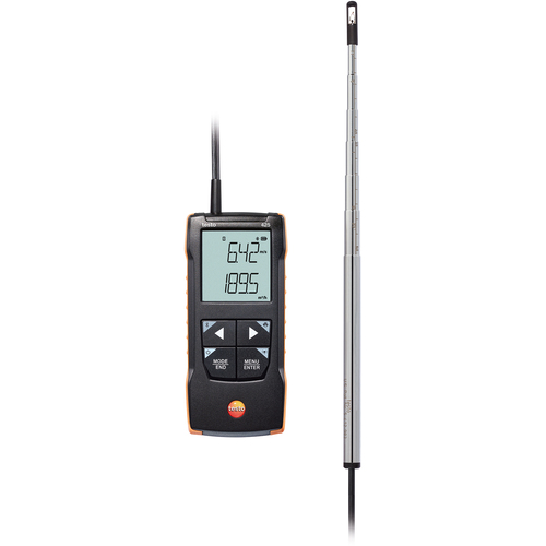 ＴＥＳＴＯ　热线式风速计　ｔｅｓｔｏ　４２５　风速・温度校正书类付 0563 0425X3011X1001