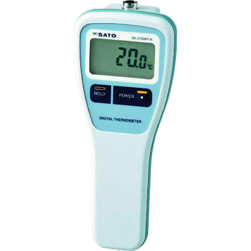 SATO防水数字温度计SK-270WP-K指示器（无钩孔）（8078-42）
防水数字温度计SK-270WP 8078-42