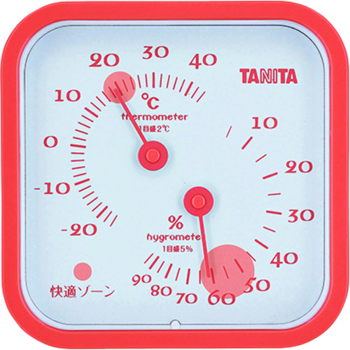 ＴＡＮＩＴＡ　温湿度计　ＴＴ５５７ＯＲ TT-557-OR