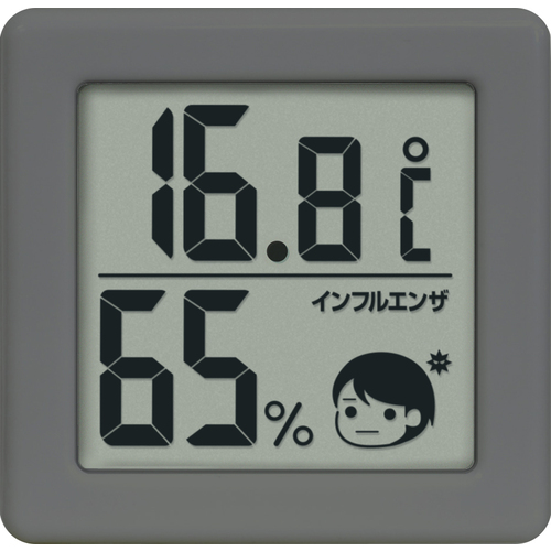 Dretec小数字热/湿度计深灰色
数字温度计 O-420DG