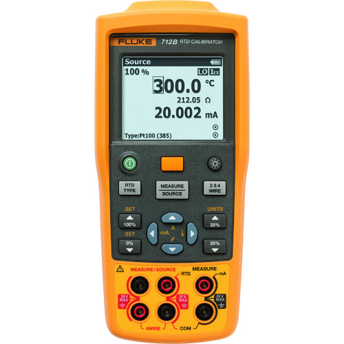 ＦＬＵＫＥ　ＲＴＤ温度校正器　７１２Ｂ　
RTD Calibrator 712B