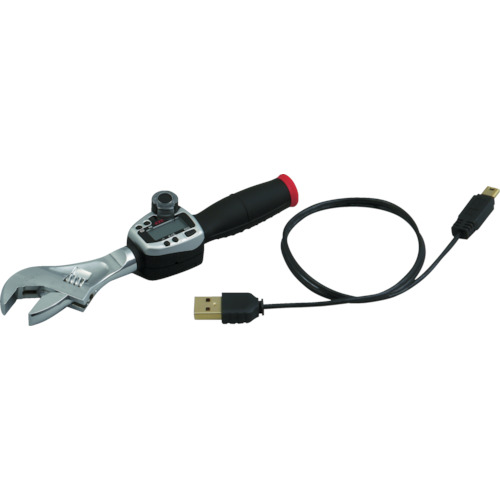 [中断] KTC扭矩扳手（数字）数字棘轮数据记录（用于USB）40-200N ・M总长度581mm
数字棘轮[Memorque]（TM）USB类型 GED200-W36-U