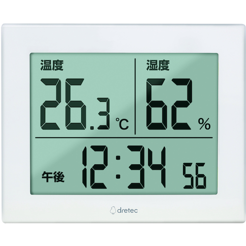 Dretec大屏幕温度和湿度计&ldquo; Hakimie&rdquo;
热湿度计 O-506WT