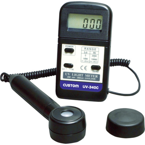 ＣＵＳＴＯＭ　紫外线强度计　
Ultraviolet Meter UV-340C