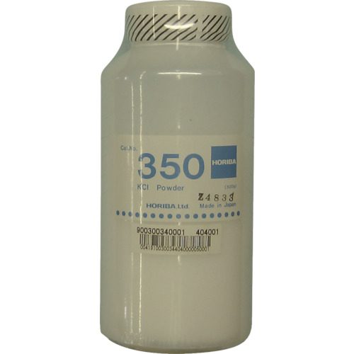 堀场　比较电极内部液用粉末　３５０　５００ｇ　
#350 :KCl reference sol. powder type 3200043623