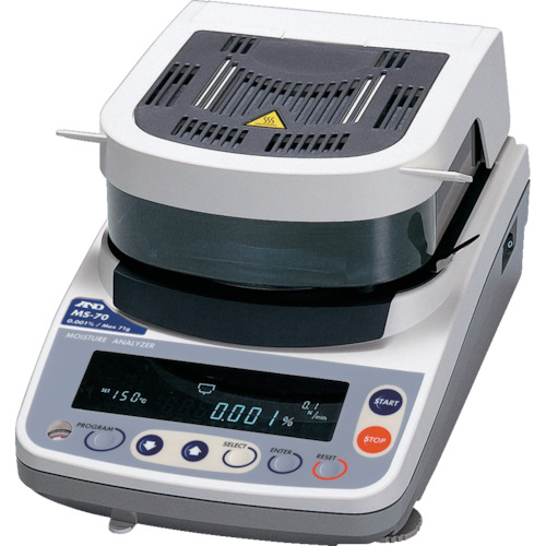 Ａ＆Ｄ　加热干燥式水分计　 小质量表示０．０００１ｇ　
Precision Balance MS-70