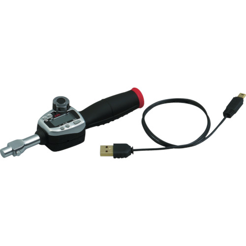 [停产] KTC扭矩扳手（数字）数字棘轮数据记录（USB）17-85n ・M总长度213mm
数字棘轮[Memorque]（TM）USB类型 GED085-X13-U