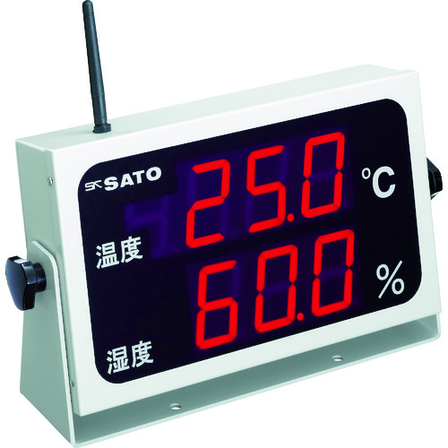 Sato无绳温度和湿度指示器（8102-00）
无线数字themo-hygrometer SK-M350R-TRH