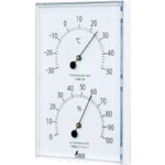 Shinwa热层和湿度计W-1方形白色
热杂种计 70510