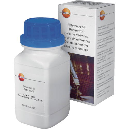 ＴＥＳＴＯ　ｔｅｓｔｏ２７０用校正用基准オイル　
Ref Oil For Frying Oil Tester 100Ml 0554 2650