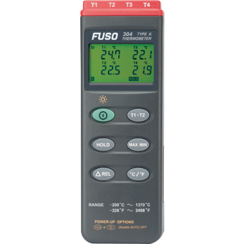 FUSO 4CH数字温度计
4通道温度计 FUSO-304