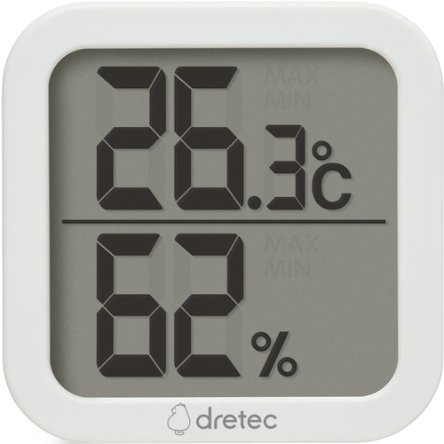 Dropec Digital Thermo/Hygrometer&ldquo; Clar&rdquo;白色
数字温度计 O-414WT
