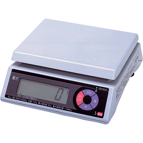 [停产]作为顶板形重量秤S-box 15kg 1-8050-02