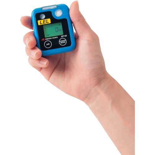 Riken亲自安装的  气体检测器GP-03（甲烷）可充电电池规格
煤气监测器 GP-03(21)