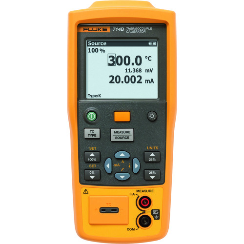 Fluke热电偶校准器714B
热电偶校准器 714B