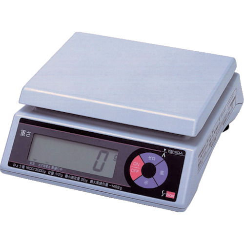 [停产]作为顶板形重量秤S-box 3kg 1-8050-01