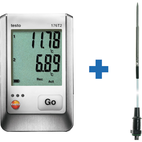 Testo Testo176T2超低温度冰柜的记录器集
记录器集 TD20-176-01
