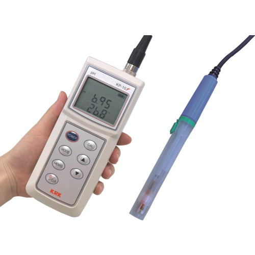 kasahara rika kogyo氢离子浓度仪玻璃电极型pH仪kp-10f
氢离子浓度计 KP-10F