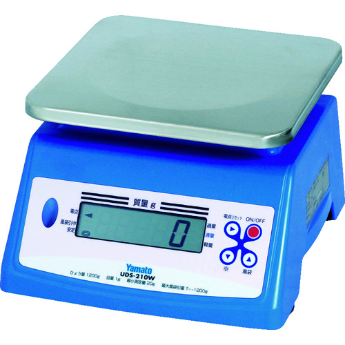 [停产]大和防水数字自动顶板尺度UDS-210W-10K重10kg
防水和防尘型数字规模 UDS-210W-10K