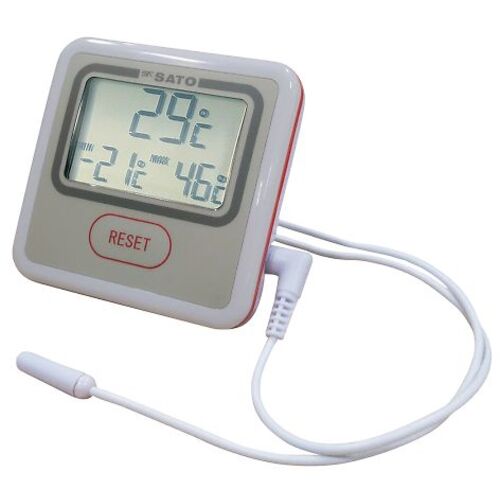 ＡＳ　冷蔵库用温度计　ＰＣ－３３００ 1-5021-11