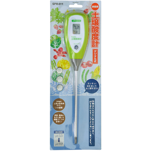 Takamori Koki数字土壤酸度计
数字土壤酸度仪表 SPM-011