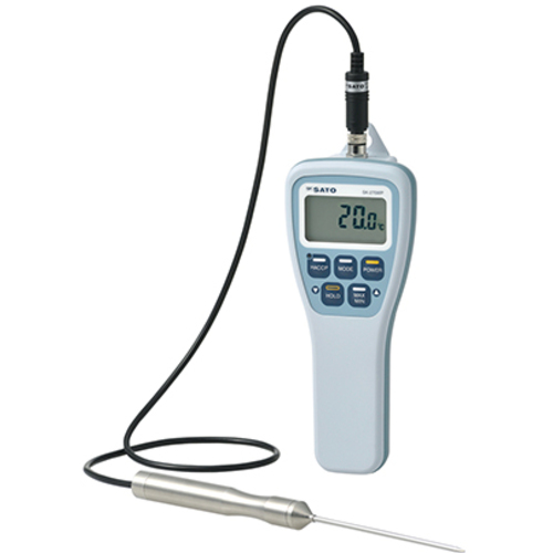 作为数字温度计SK-270WP证书包括 2-7383-12