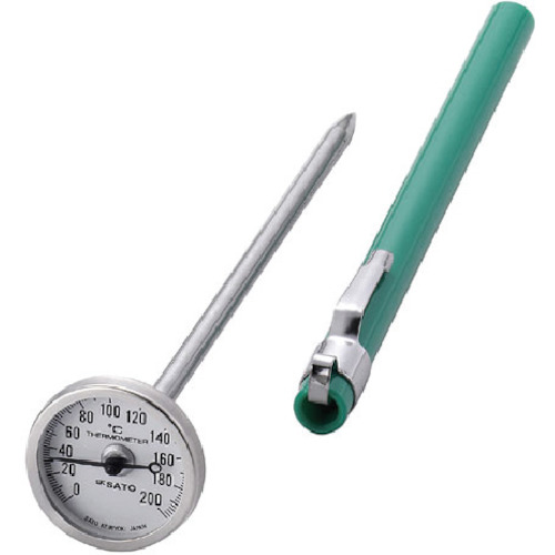SATO Pocket Bimetal温度计0-200&deg;C（2060-20） 2060-20